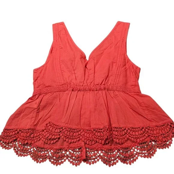 NWT Abercrombie & Fitch Sleeveless Red Top XS - Picture 3 of 6